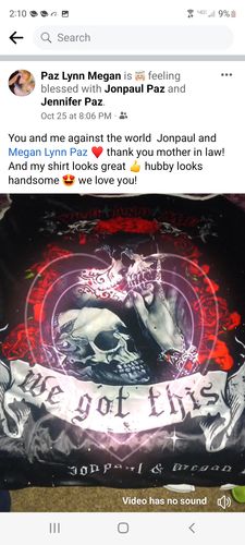 Customer photo review of PERSONALIZED YOU AND ME WOVEN & FLEECE BLANKET - LAHN0210214