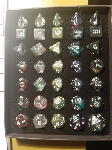 Customer photo review of Mystery Packs (Acryl, Resin, Metall)