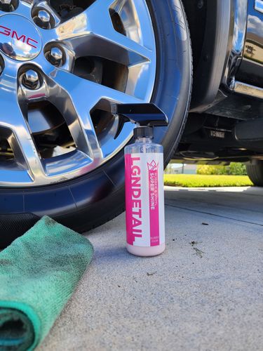 Customer photo review of Rubber & Vinyl Super Shine