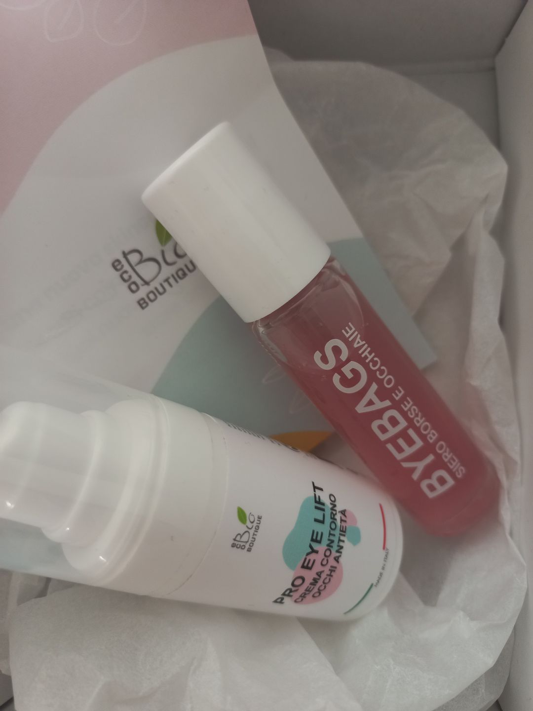 Customer photo review of Set Rivitalizzante Occhi