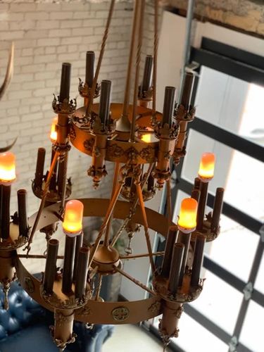 Customer photo review of 🔥LED Flame Effect Light Bulb With Gravity Sensing Effect🔥