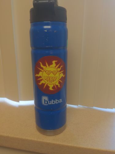 Customer photo review of 200 Custom 3" Laminated Vinyl Stickers
