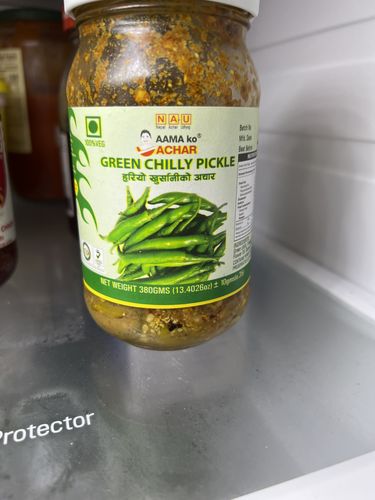 Customer photo review of Green Chily Pickle (Hariyo Khursani Ko Achaar)
