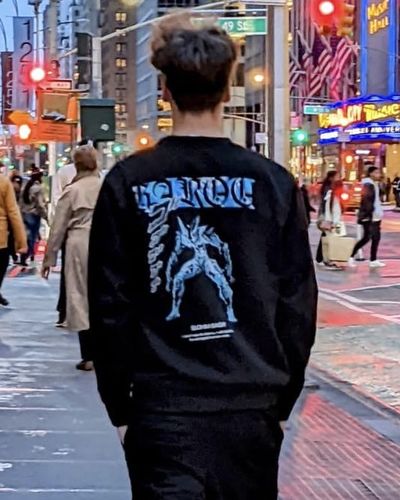 Customer photo review of Garou - Hero Killer Sweatshirt