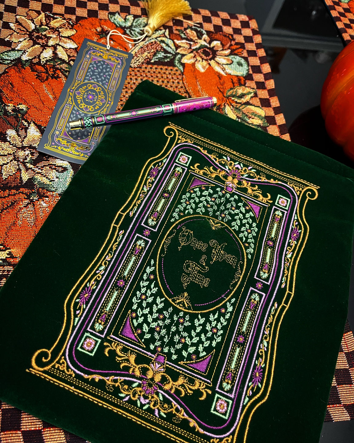 Customer photo review of Once Upon a Time Book & iPad Sleeve - Green