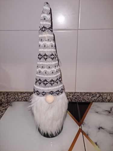 Customer photo review of Merry Xmas Wine Bottle Cover