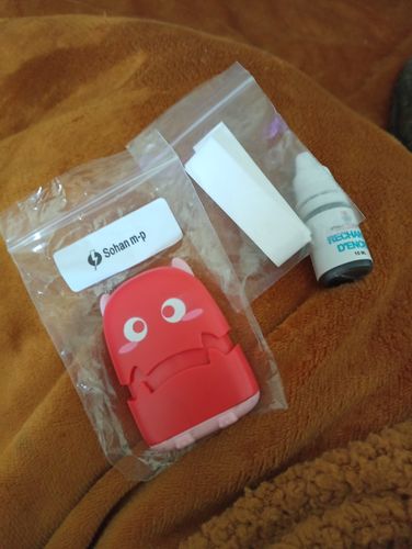 Customer photo review of Mon Étiquette Magique™️ - Petits Monstres