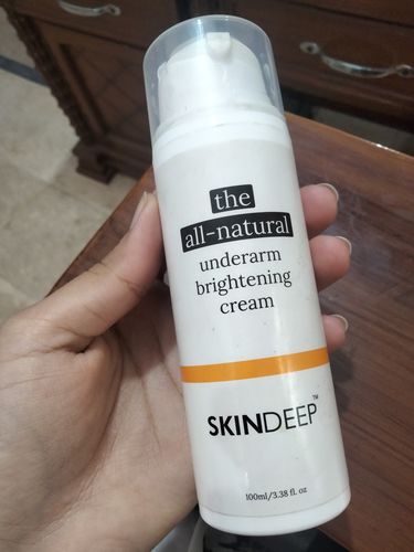 Customer photo review of THE ALL-NATURAL UNDERARM BRIGHTENING CREAM
