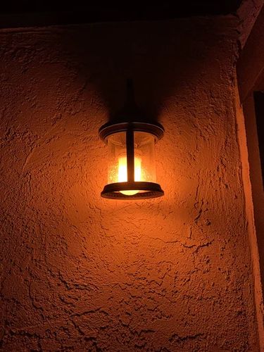 Customer photo review of 🔥LED Flame Effect Light Bulb With Gravity Sensing Effect🔥