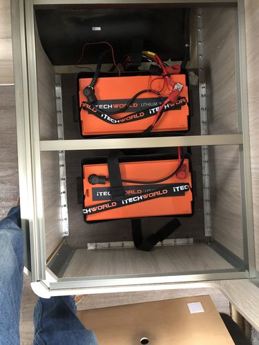 Customer photo review of iTECH120X 12v 120Ah Lithium Deep Cycle Battery LiFePO4