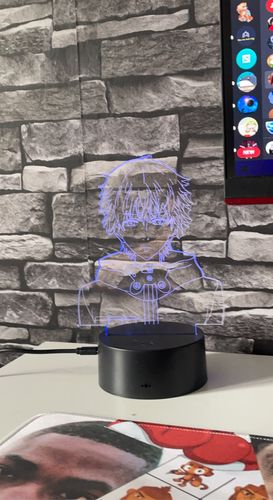 Customer photo review of Tokyo Ghoul - Ken Kaneki LED Lamp