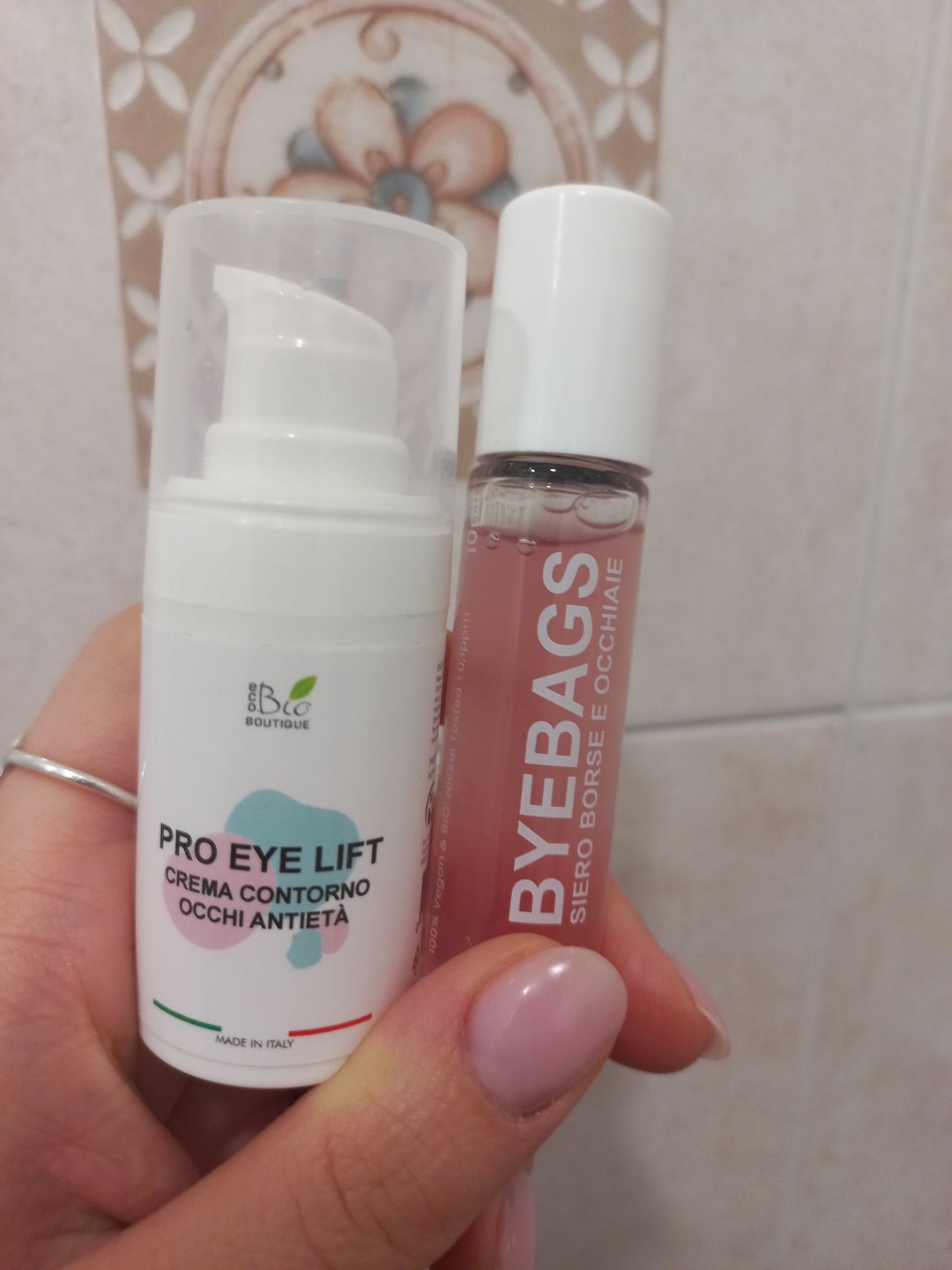 Customer photo review of Set Rivitalizzante Occhi