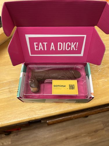 Customer photo review of Eat a Dick - The Chocolate Dick