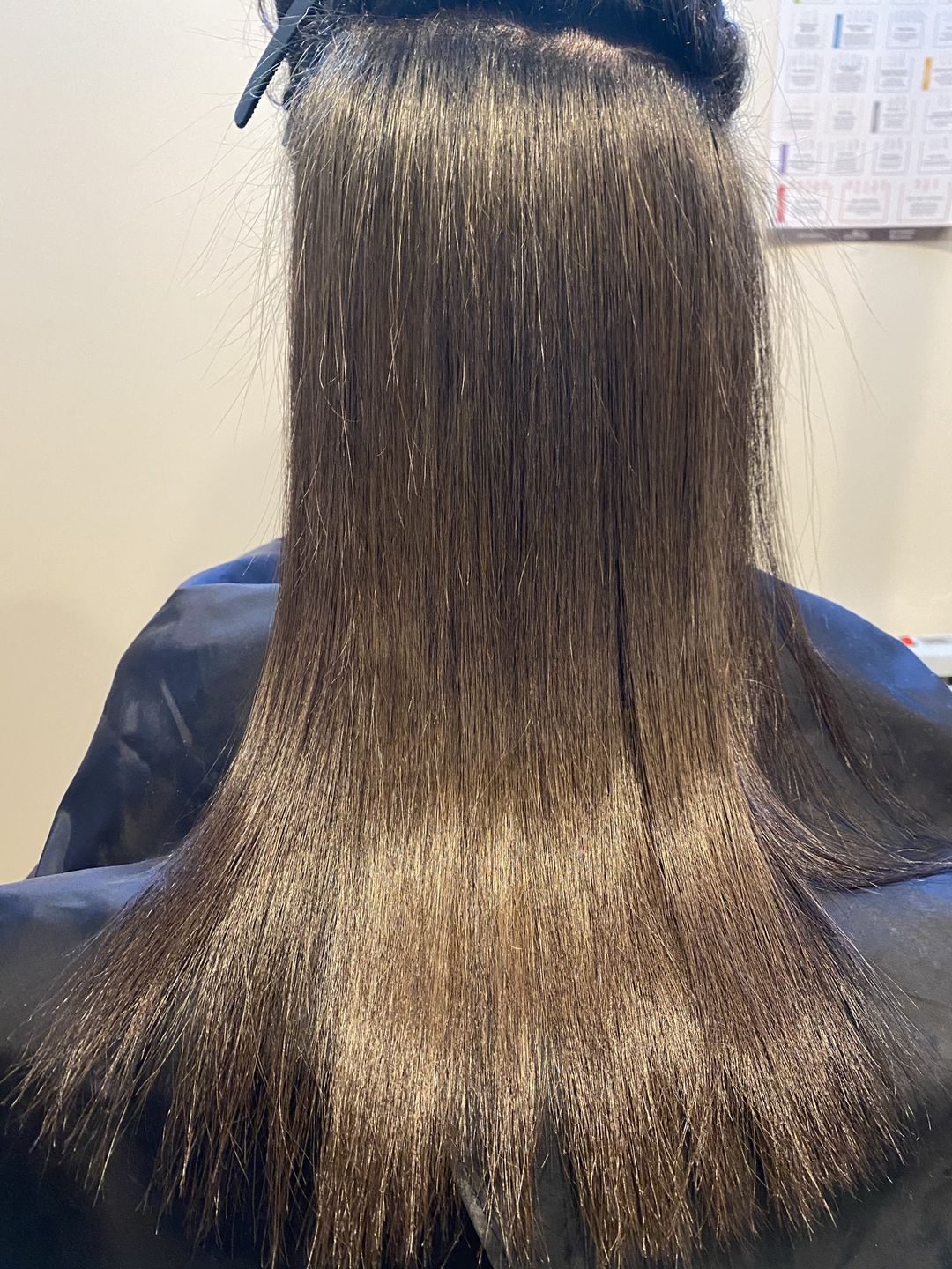 Customer photo review of Coconut Liss - Brazilian Hair Smoothing Protein Kit