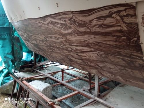 Customer photo review of 2pcs Rubber Imitation Wood Grain Wall Painting Decorative Roller Brushes