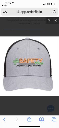 Customer photo review of 6 Embroidered Trucker Hats