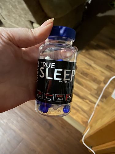 Customer photo review of True Sleep CBD