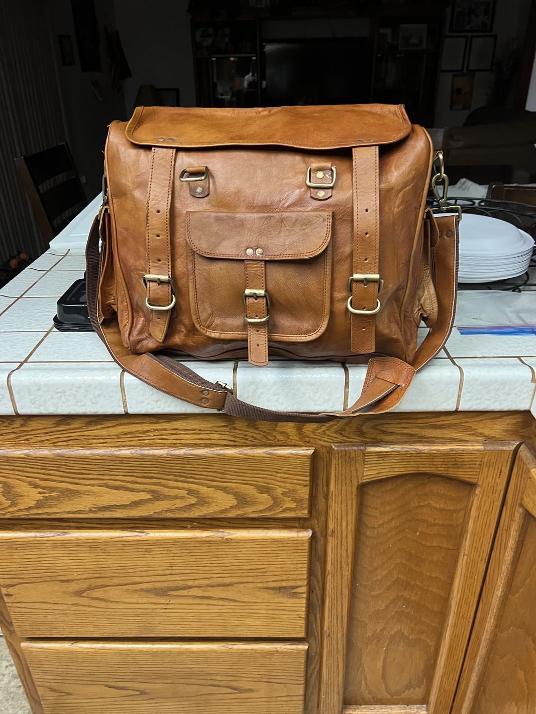Customer photo review of The Walker Tanned