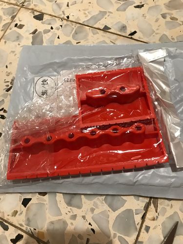 Customer photo review of 2pcs Rubber Imitation Wood Grain Wall Painting Decorative Roller Brushes
