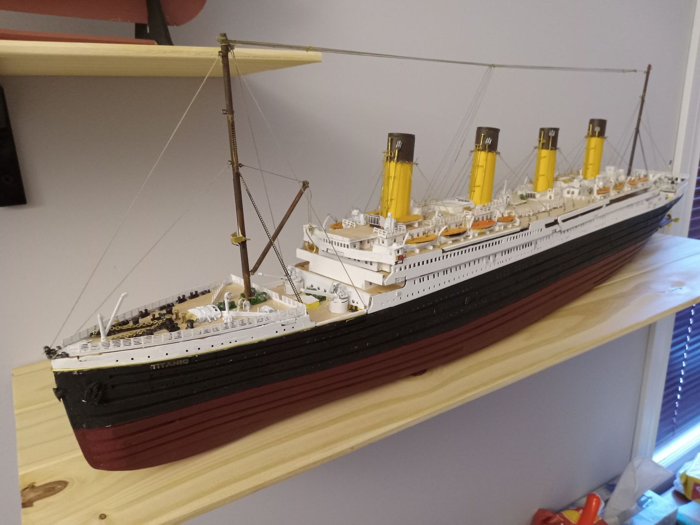 Customer photo review of Maqueta Barco Titanic