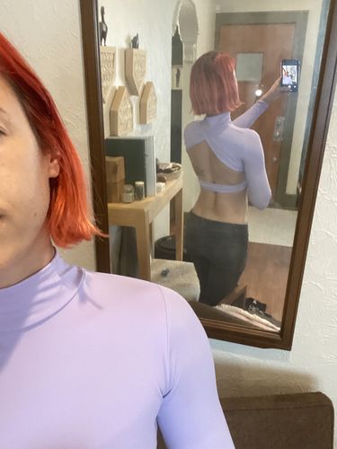 Customer photo review of Tomoe Long Sleeve Top