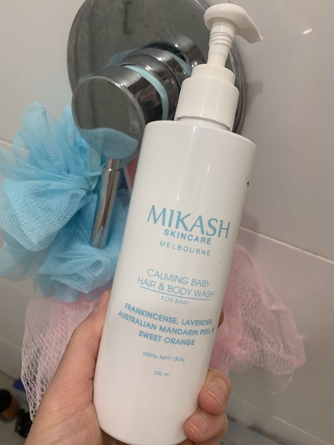 Customer photo review of Mikash Hair & Body wash