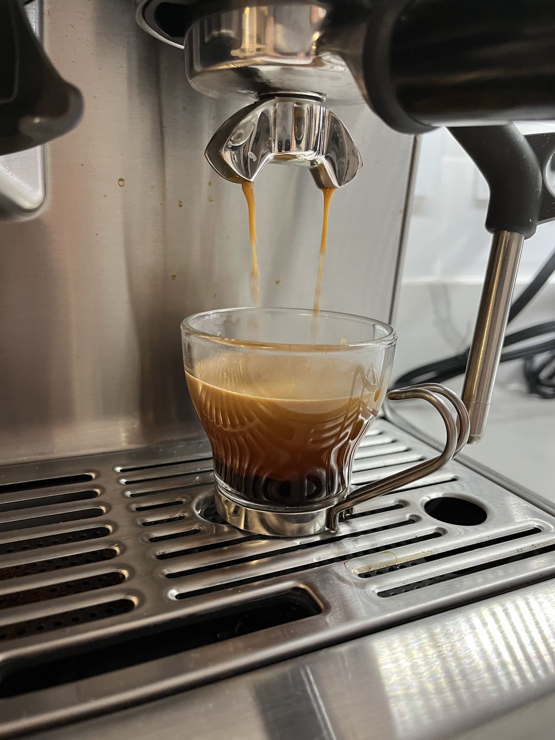 Customer photo review of Mezcla de Café Para Espresso