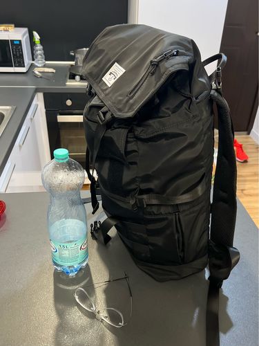 Customer photo review of Waterproof Techwear Backpack