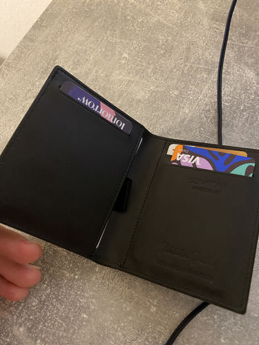 Customer photo review of Slimstar with small coin pocket