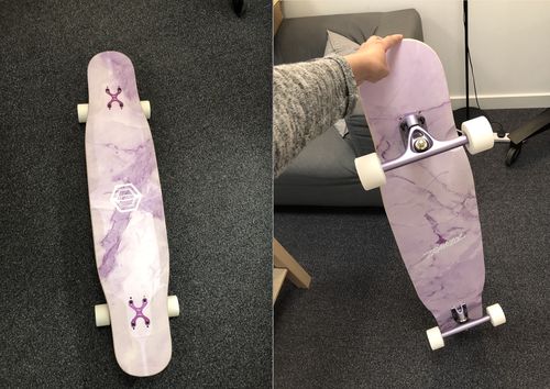 Customer photo review of Travelol - Marble 43 Purple
