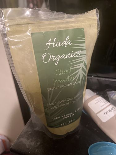 Customer photo review of Organic Qasil Powder for Hair and Skin, Pack of 1, 150gm