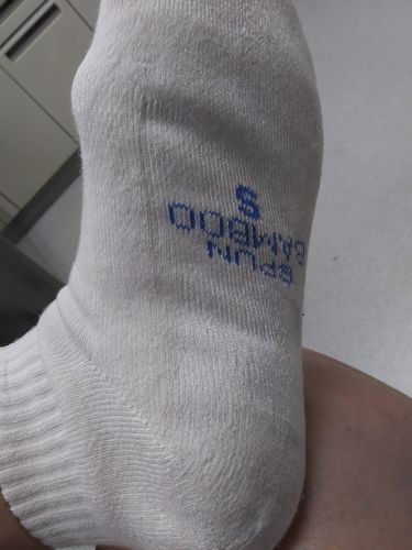 Customer photo review of 1/4 Crew Bamboo Viscose Socks