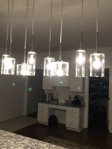 Customer photo review of 4.5W LED G9 CLEAR 3000K 120V DIMMABLE