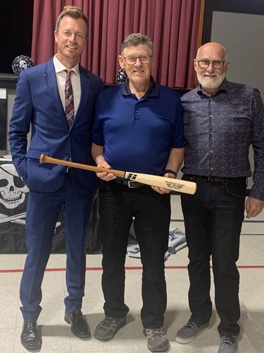 Customer photo review of CUSTOM SOUVENIR BAT