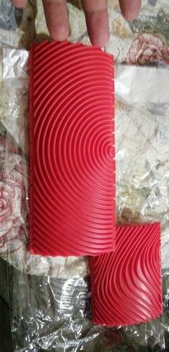 Customer photo review of 2pcs Rubber Imitation Wood Grain Wall Painting Decorative Roller Brushes