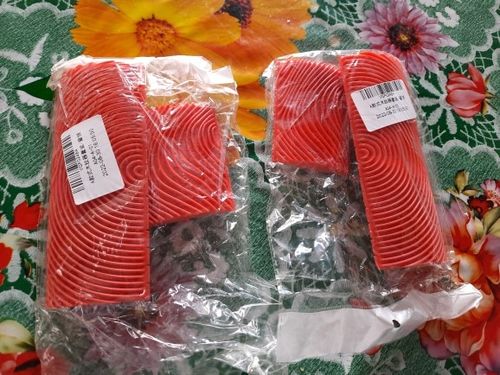 Customer photo review of 2pcs Rubber Imitation Wood Grain Wall Painting Decorative Roller Brushes