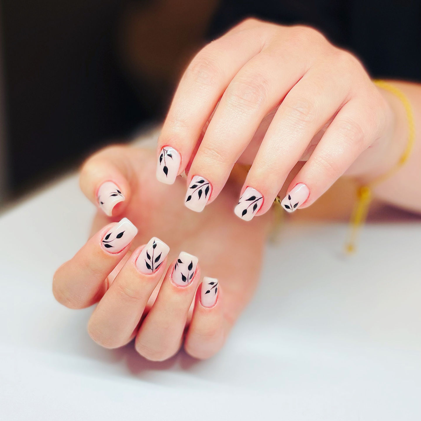 Customer photo review of Semilac 389 Coconut Ice Cream UV Gel Polish 7ml