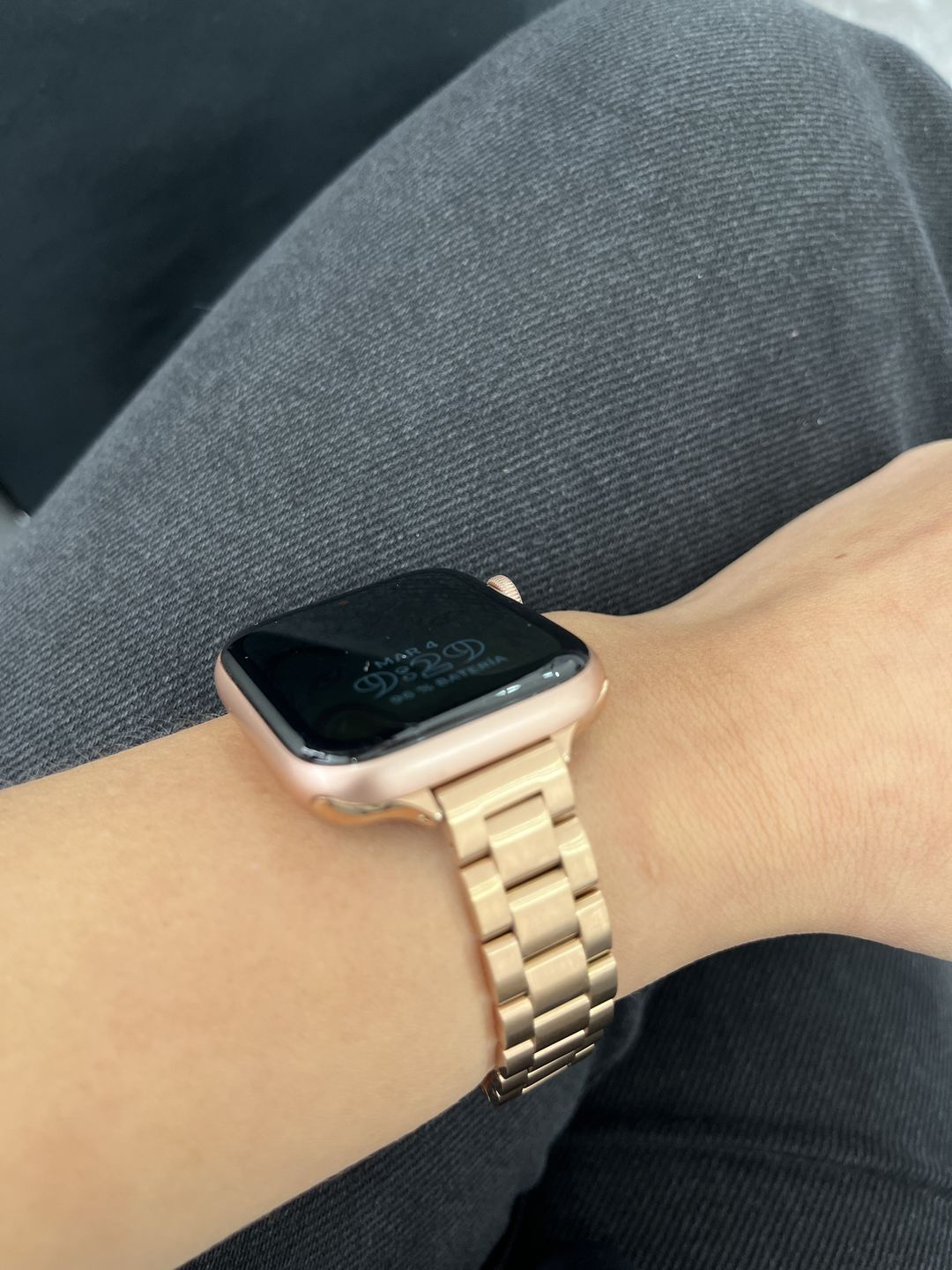 Customer photo review of Kyoto Metal Strap (4 Colours)