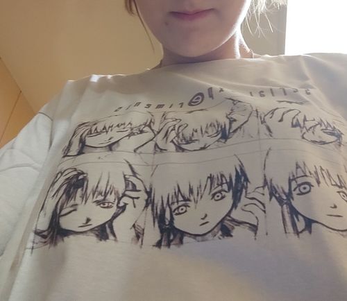 Customer photo review of Harajuku Style Serial Experiments Tee