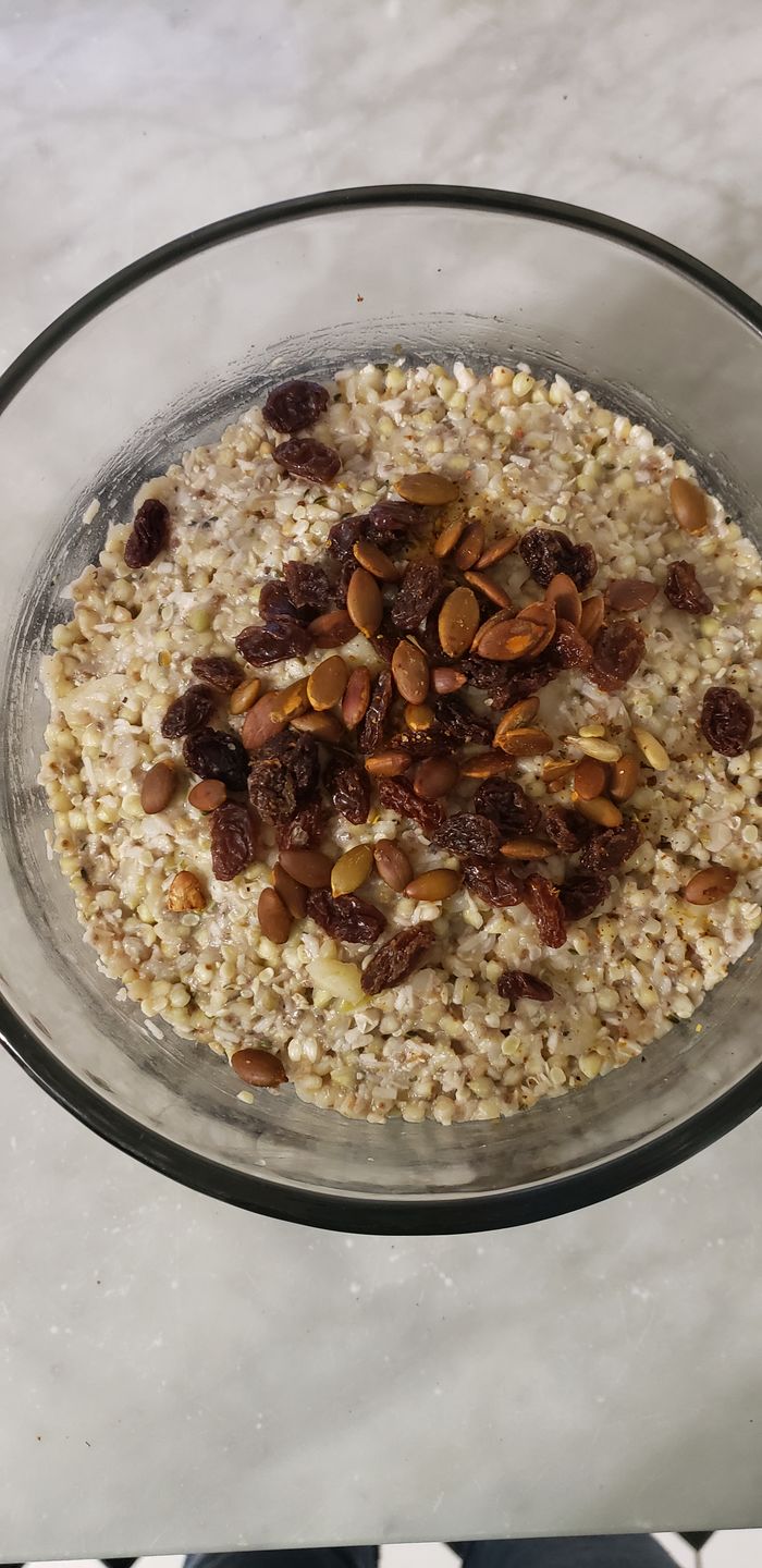 Customer photo review of Buckwheat Whole Groats, Certified Organic - 1 lb.