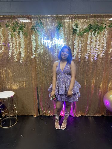 Customer photo review of “Yasmin” lavender