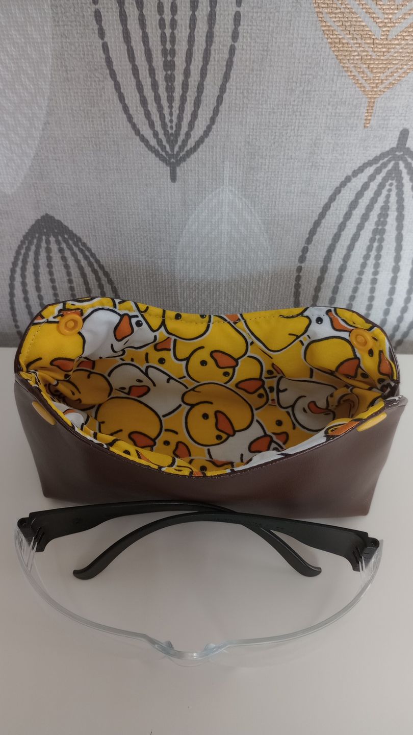 Customer photo review of Yellow and White Rubber Ducks Polycotton Fabric