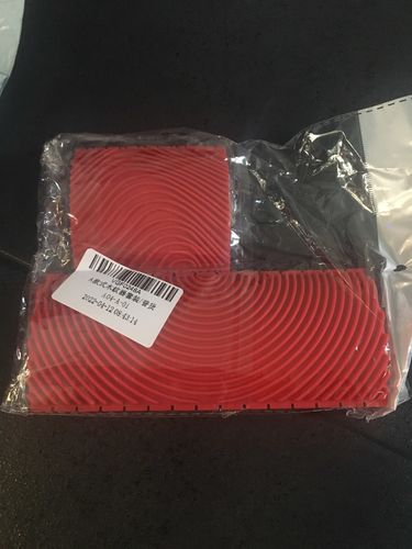 Customer photo review of 2pcs Rubber Imitation Wood Grain Wall Painting Decorative Roller Brushes