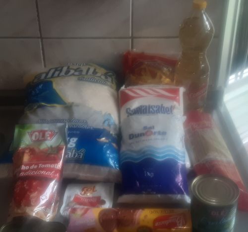 Customer photo review of Cesta Básica Econômica