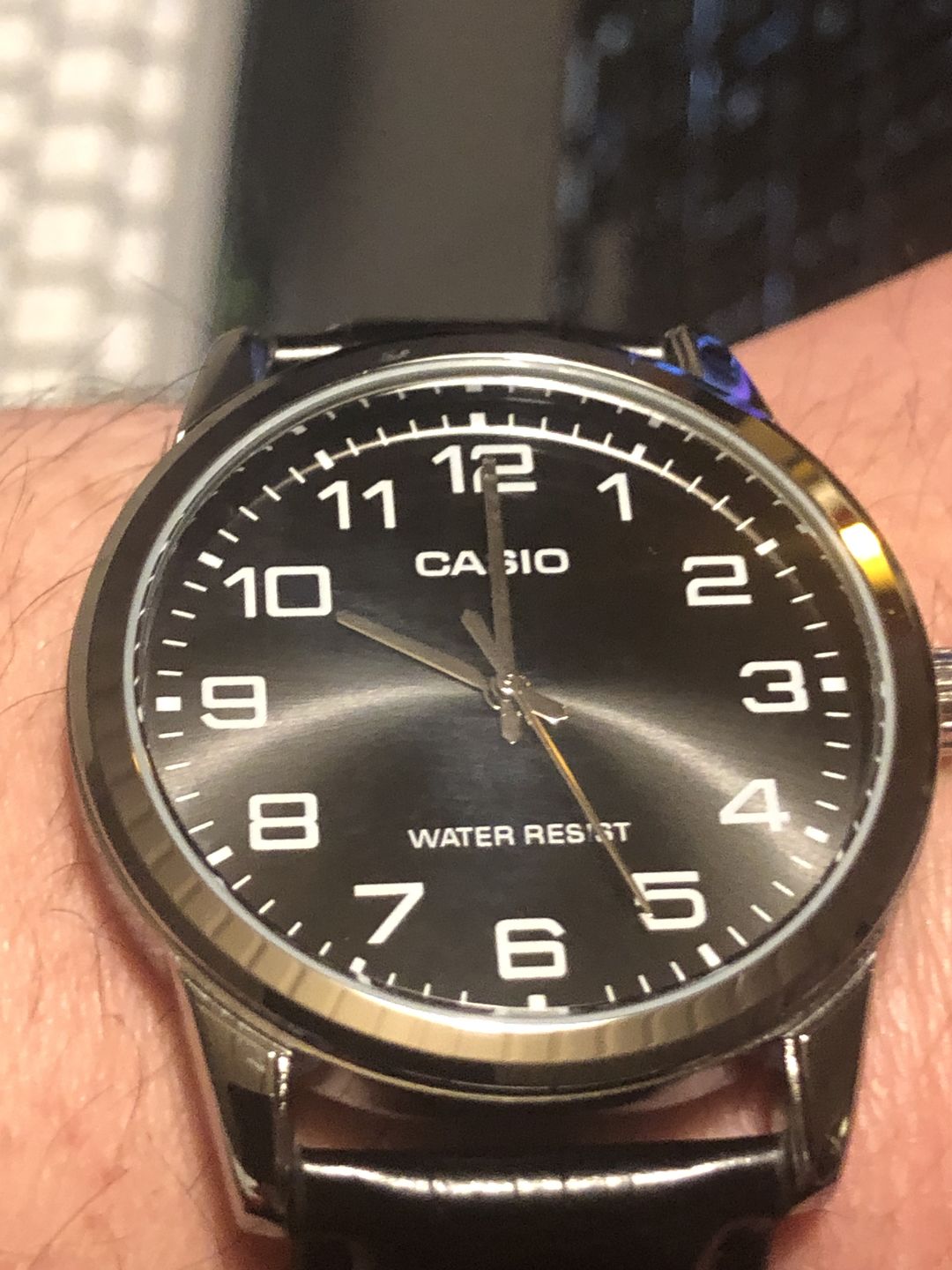Customer photo review of Reloj Casio Análogo MTP-V001L-1BUDF Negro Correa de Cuero