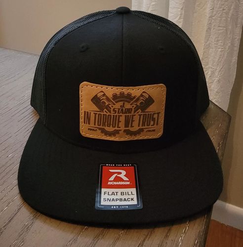 Customer photo review of Richardson 511 Custom Leather Patch Hat