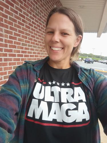 Customer photo review of Ultra MAGA Shirt