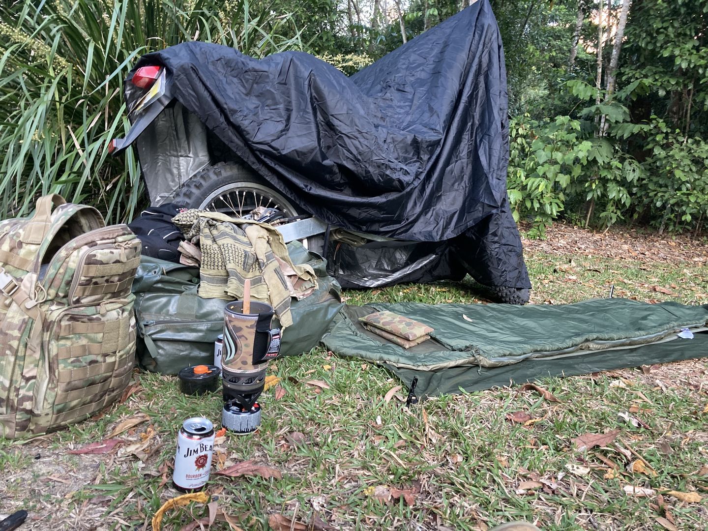 Customer photo review of Ultralight Groundsheet - Single