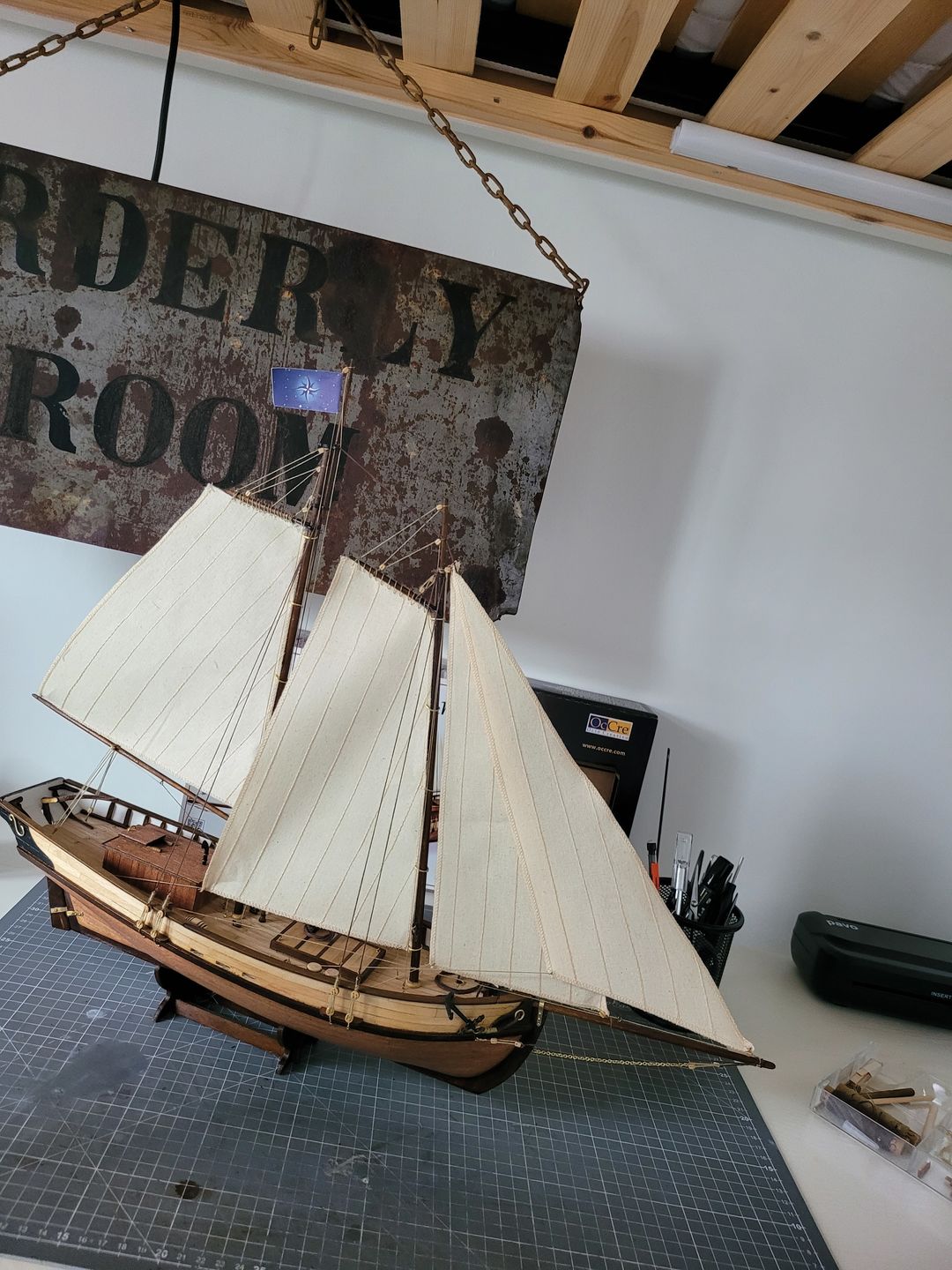 Customer photo review of Maqueta Barco Polaris