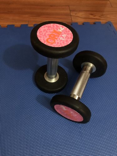 Customer photo review of Mancuerna 2,5KG Pink Print